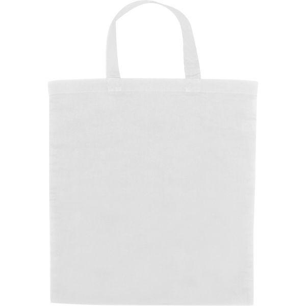 Сумка из хлопка с короткими ручками BREGENZ, белый