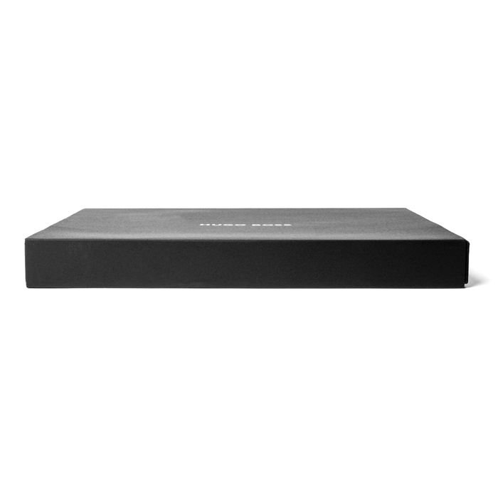 Папка формата А4 Pinstripe Black, чёрный