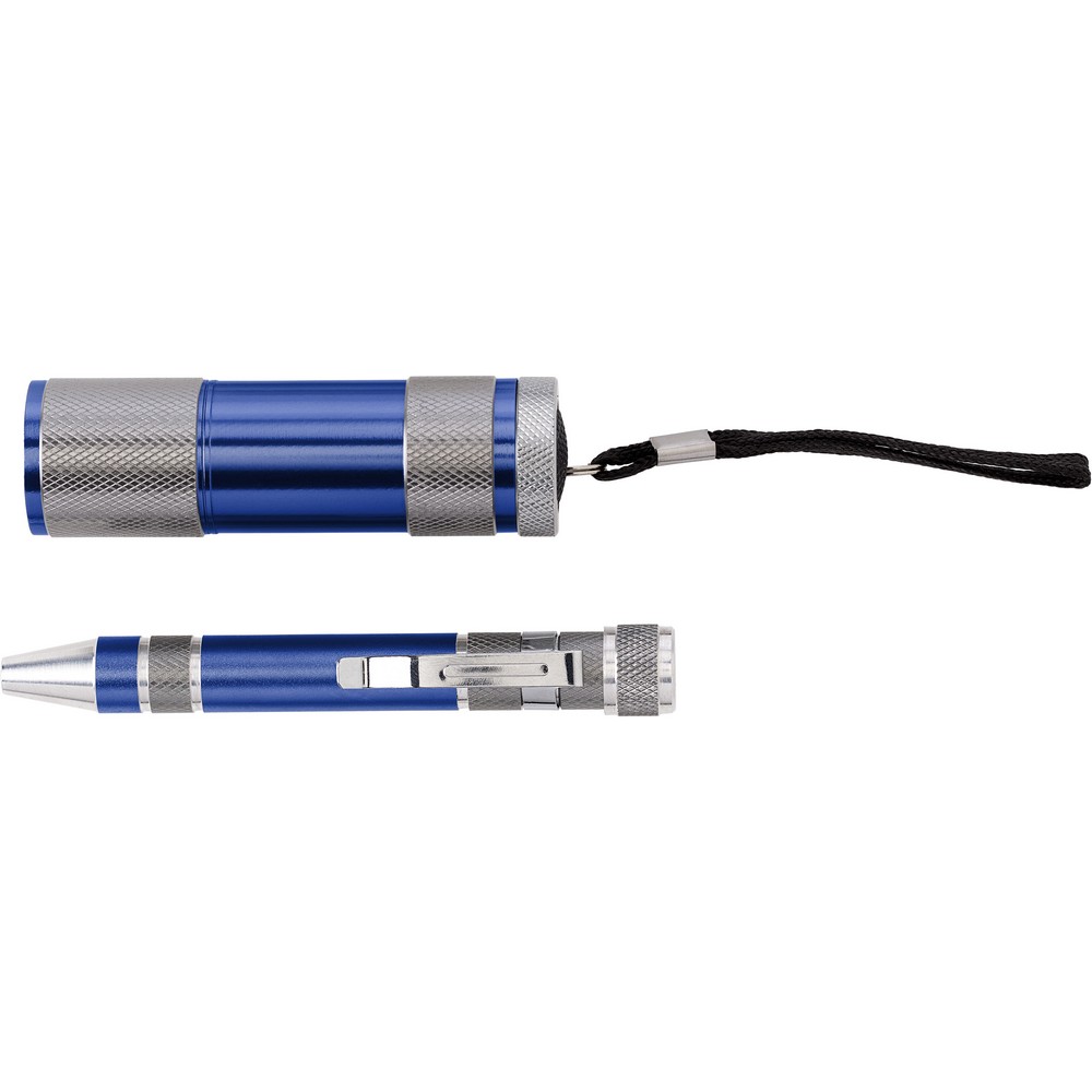 Набор инструментов: фонарик и многофункциональная отвертка