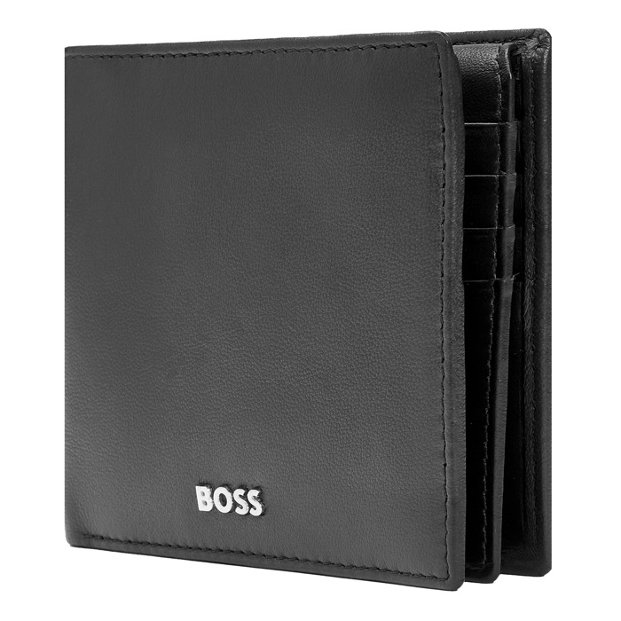 Кошелек Classic Smooth Black, чёрный