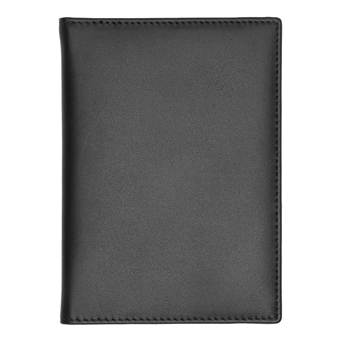 Обложка для паспорта Classic Smooth Black, чёрный
