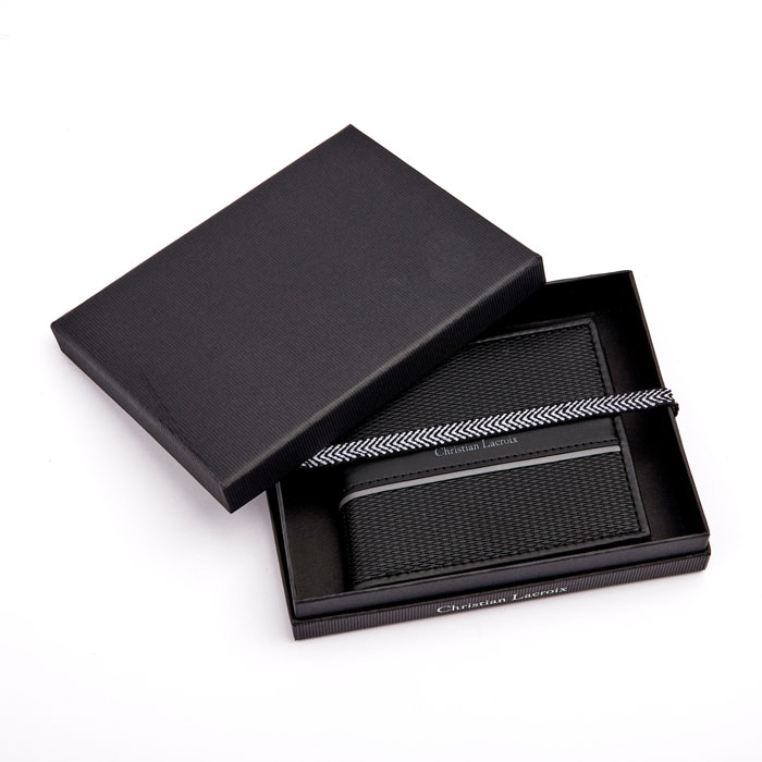 Кошелек для кредитных карт Caprio Black