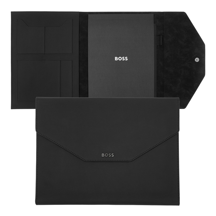 Папка формата А4 Rive Black, Hugo Boss