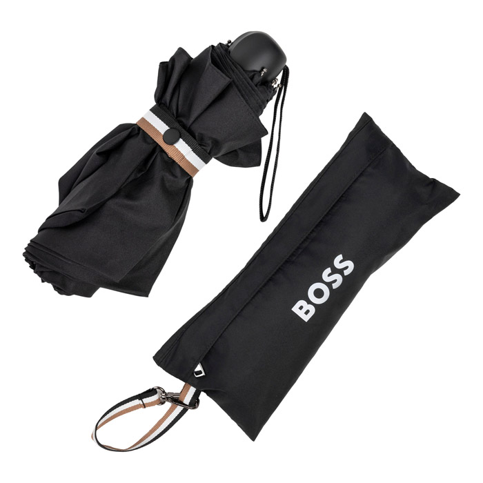 Зонт Iconic Black, Hugo Boss