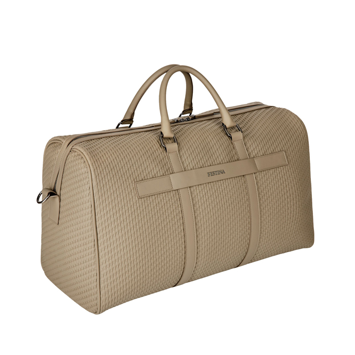 Дорожная сумка Interlace Taupe, бежевый