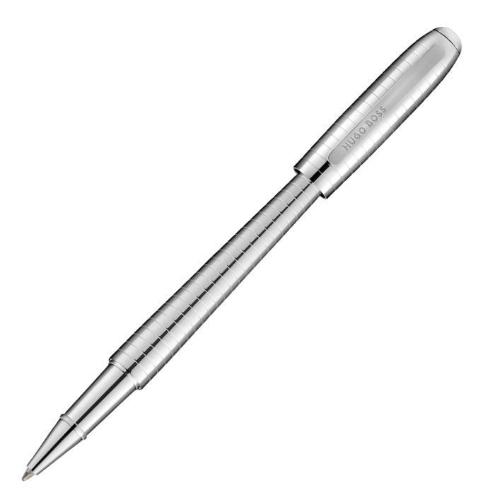 Ручка-роллер Contour Soft Bauhaus Chrome, пастельный серый