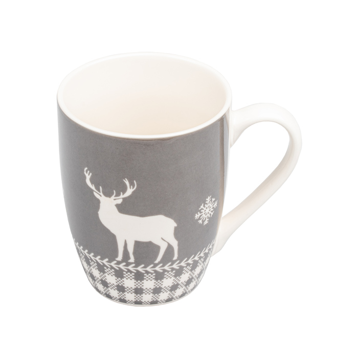 Набор из двух новогодних керамических кружек ANKARA