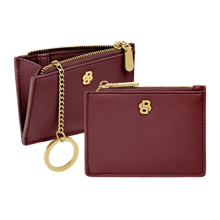Футляр для кредитных карт Signature Lady Burgundy, бордовый