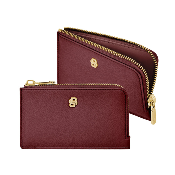 Футляр для кредитных карт Signature Lady Burgundy, бордовый