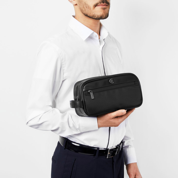 Дорожный несессер Bond Black, Cerruti 1881