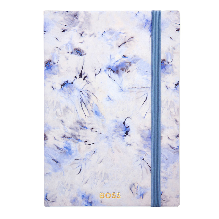 Блокнот А5 Tie-dye Flower Violet Lined, пастельный фиолетовый