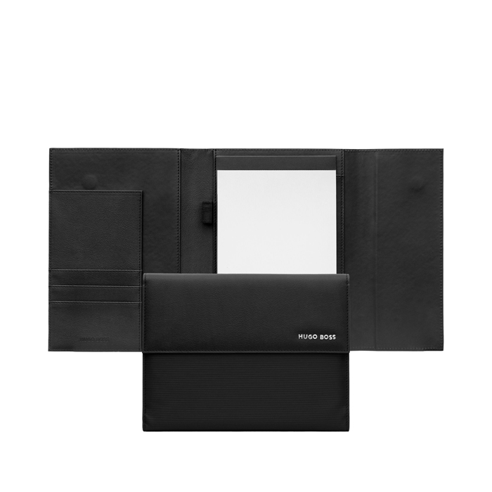 Папка формата А5 Pinstripe Black, чёрный