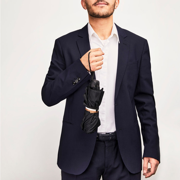 Зонт Iconic Black, Hugo Boss