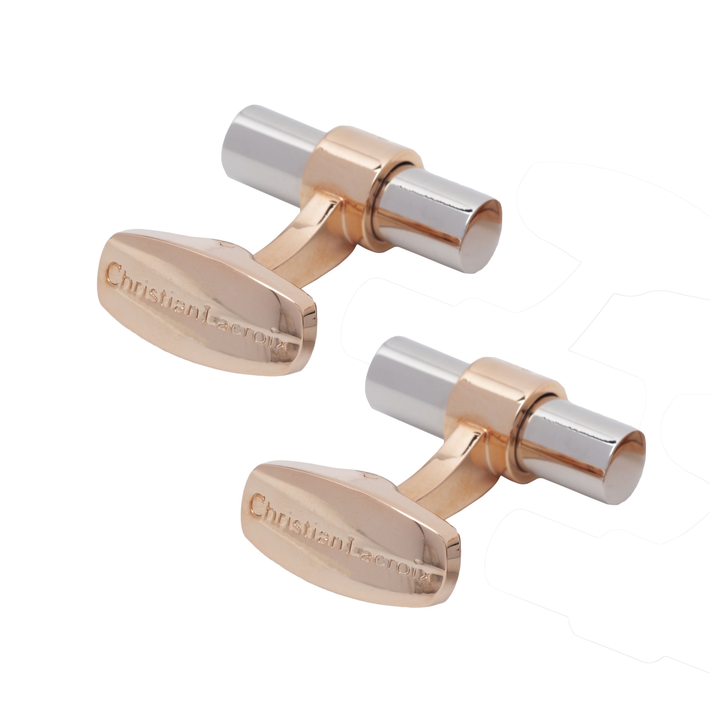 Запонки More Chrome