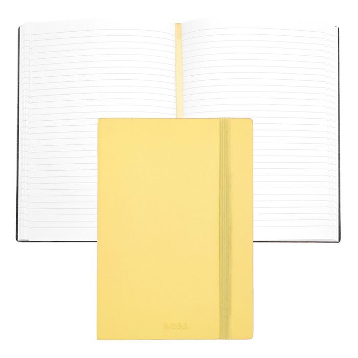Блокнот А5 Pastel Classic Light Yellow Lined, пастельный жёлтый