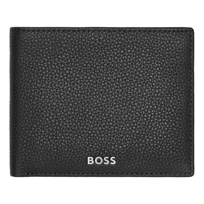 Кошелек Classic Grained Black, чёрный