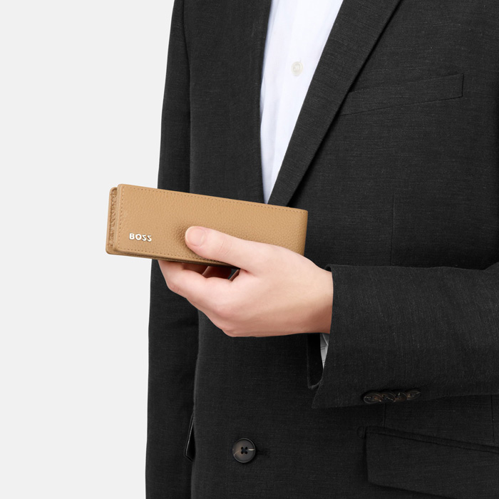 Футляр для письменных принадлежностей Classic Grained Camel, пастельный коричневый