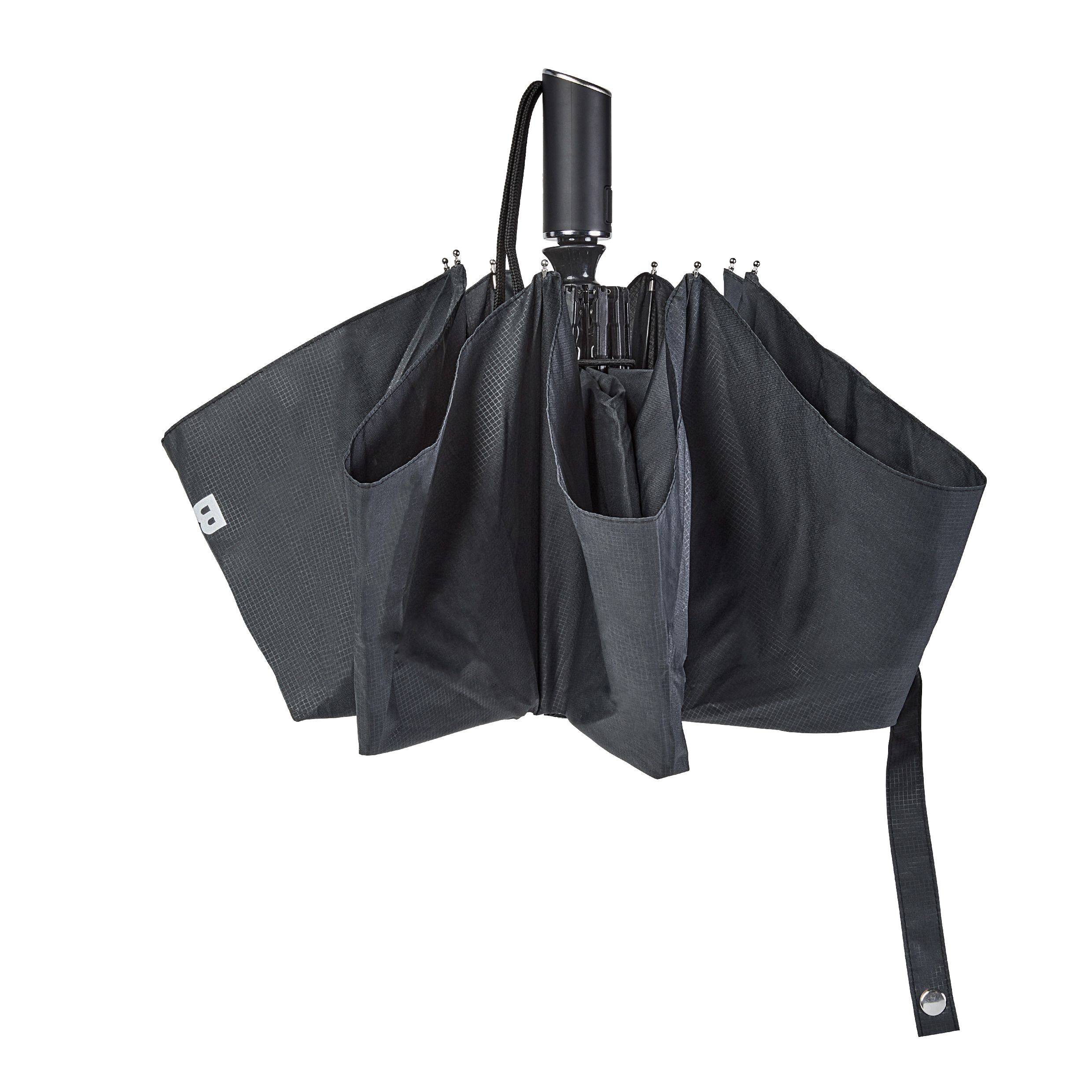 Складной зонт Loop Black, Hugo Boss