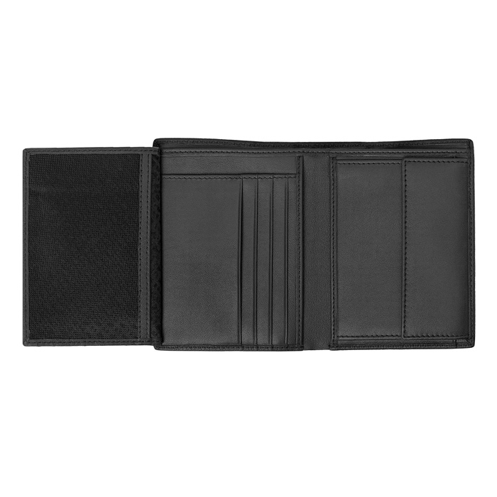 Кошелек Classic Grained Black, чёрный
