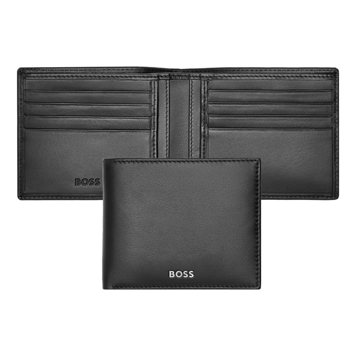 Кошелек Classic Smooth Black, чёрный