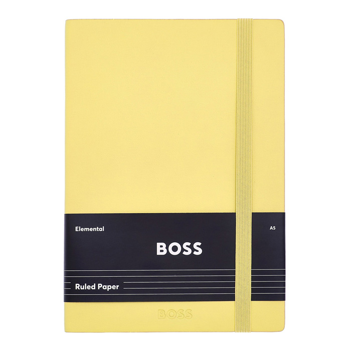 Блокнот А5 Pastel Classic Light Yellow Lined, пастельный жёлтый