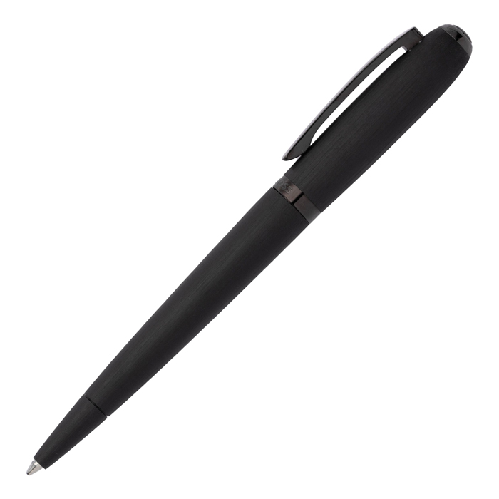 Ручка шариковая Contour Brushed Black, чёрный