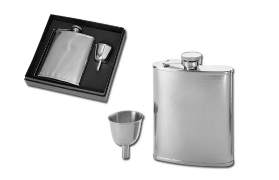 Набор фляга 180 мл и воронка GLASGOW SET