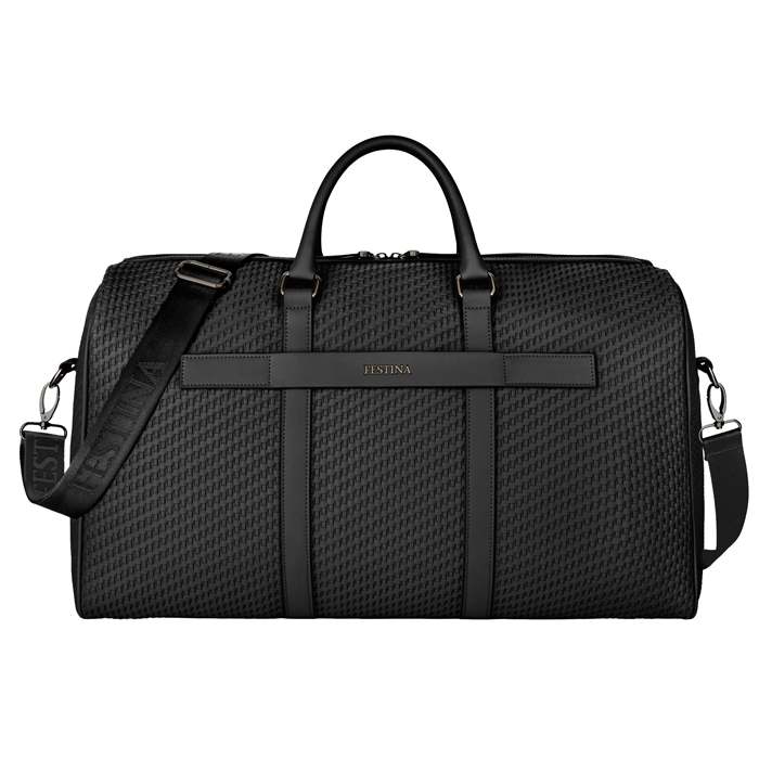 Дорожная сумка Interlace Black, чёрный