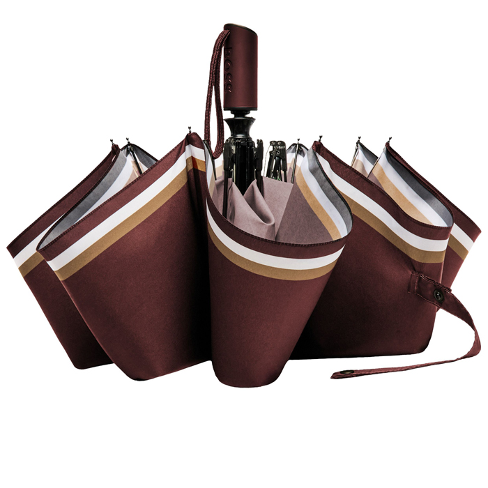 Складной зонт Varsity Burgundy, красный