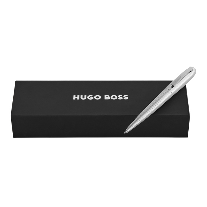 Ручка шариковая Contour Soft Bauhaus Chrome, пастельный серый