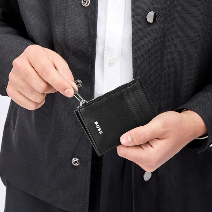 Футляр для кредитных карт Classic Smooth Black, чёрный