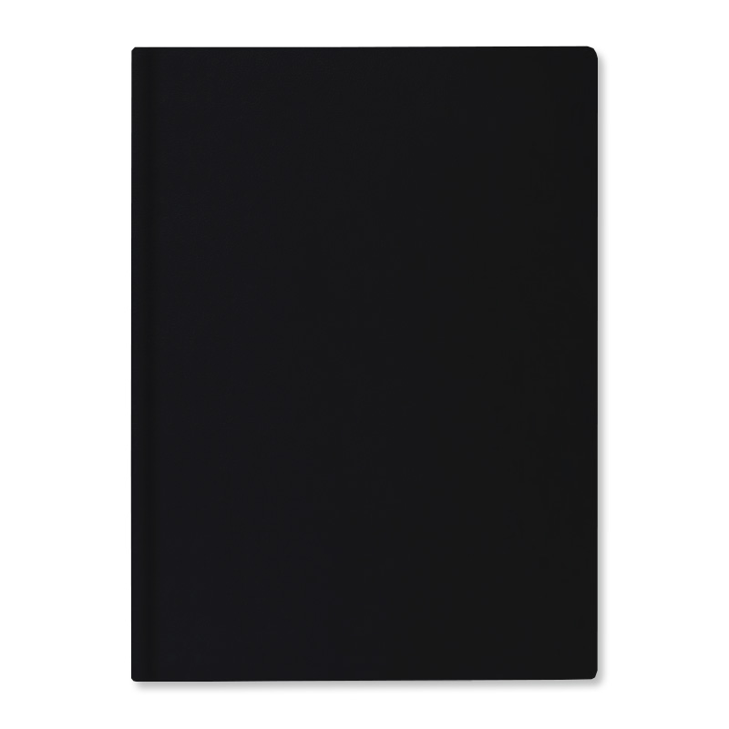 Ежедневник датированный V52 14,5x20,5 см SANTIAGO черный золотой срез
