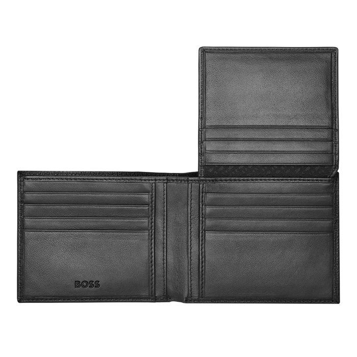 Кошелек Classic Grained Black, чёрный