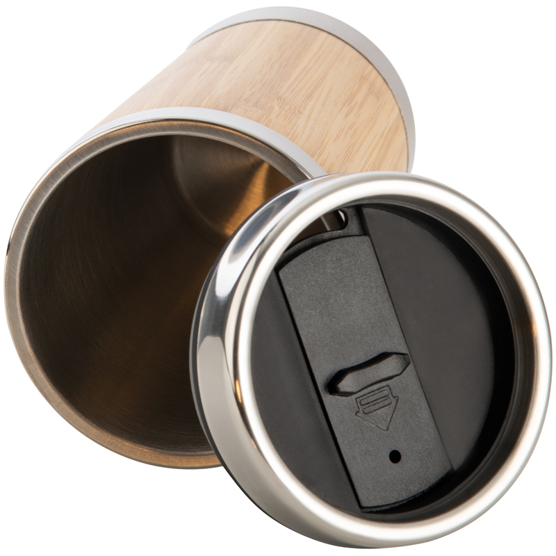 Термокружка из бамбука 400 мл