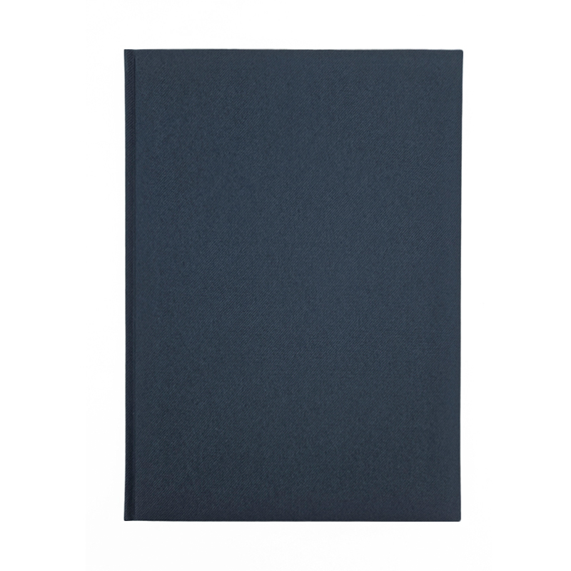 Ежедневник датир. 14,5x20,5 см DENIM синий тонир. бумага