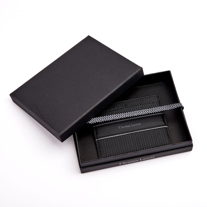 Футляр для кредитных карт Caprio Black