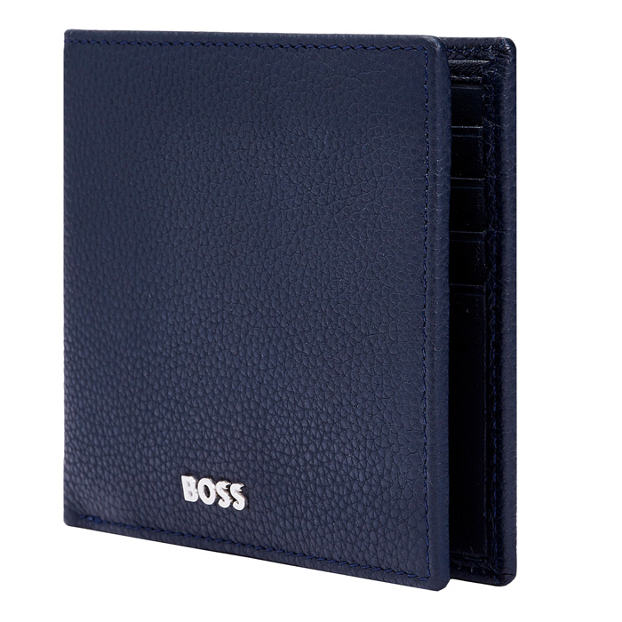 Кошелек Classic Grained Navy, тёмно-синий