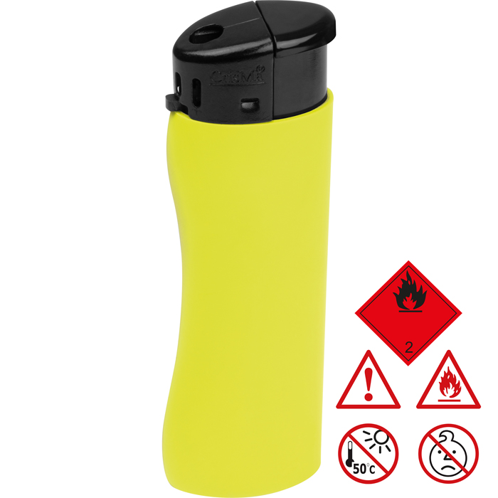 Зажигалка пьезо многоразовая, CrisMa