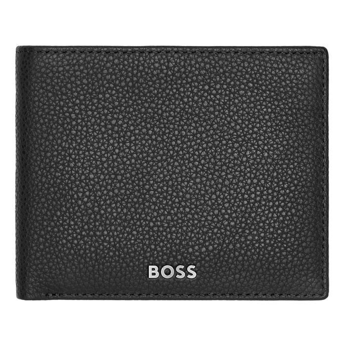 Кошелек Classic Grained Black, чёрный