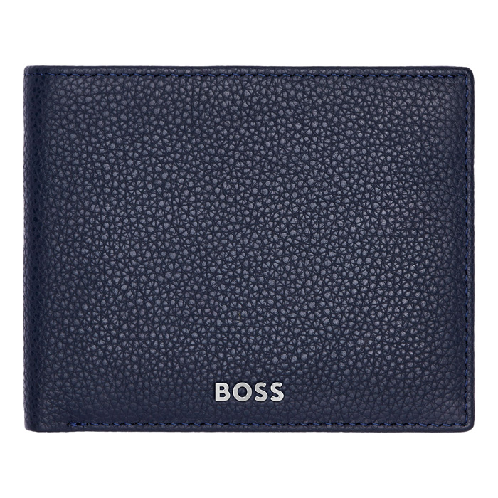 Кошелек Classic Grained Navy, тёмно-синий