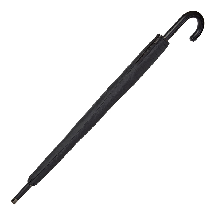 Зонт-трость Iconic Black, чёрный