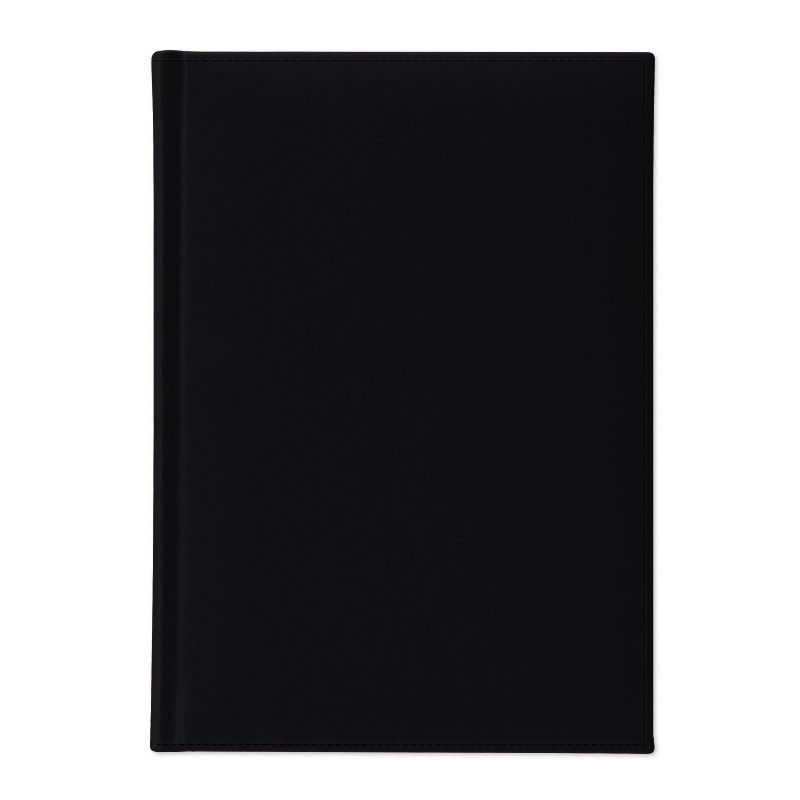 Ежедневник датированный V52 14,5x20,5 см TUCSON черный без среза