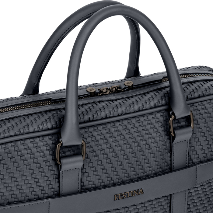 Сумка для документов Interlace Navy, тёмно-синий