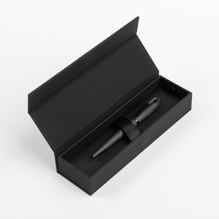 Ручка шариковая Contour Brushed Black, чёрный