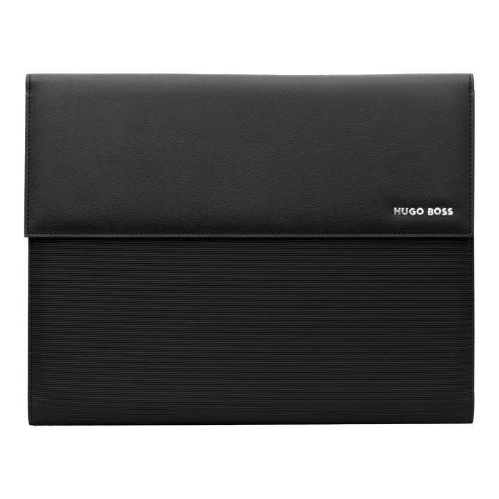 Папка формата А4 Pinstripe Black, чёрный