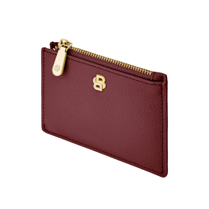 Футляр для кредитных карт Signature Lady Burgundy, бордовый