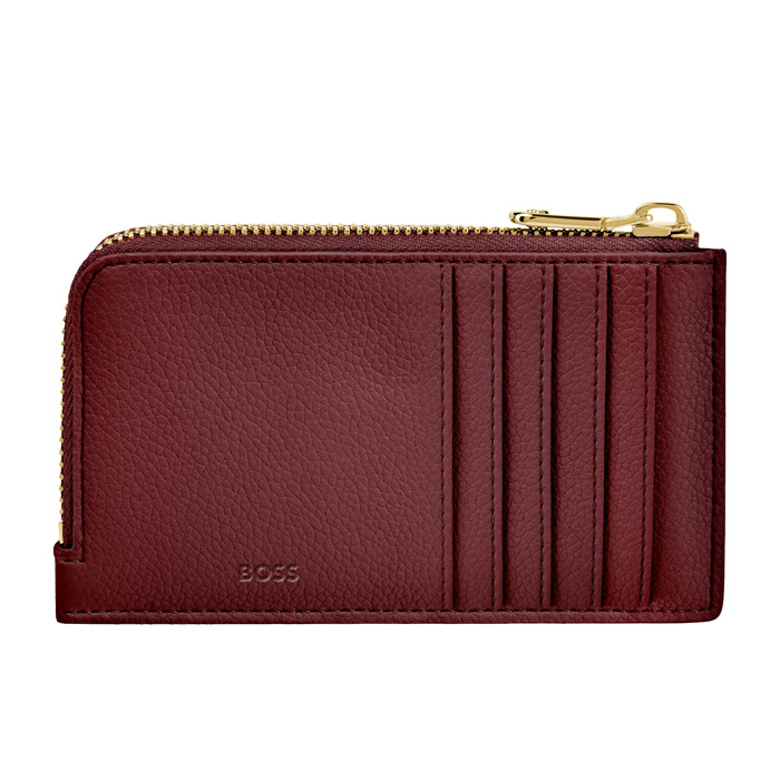 Футляр для кредитных карт Signature Lady Burgundy, бордовый