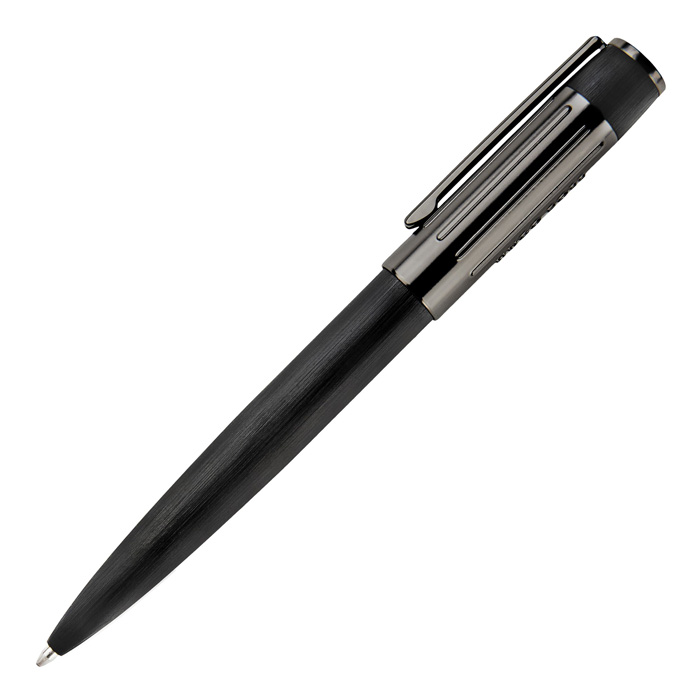 Ручка шариковая Gear Ribs Black, чёрный