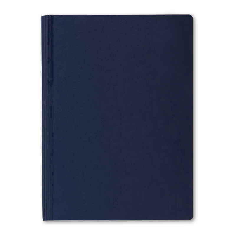 Ежедневник датированный V52 14,5x20,5 см SANTIAGO синий без среза