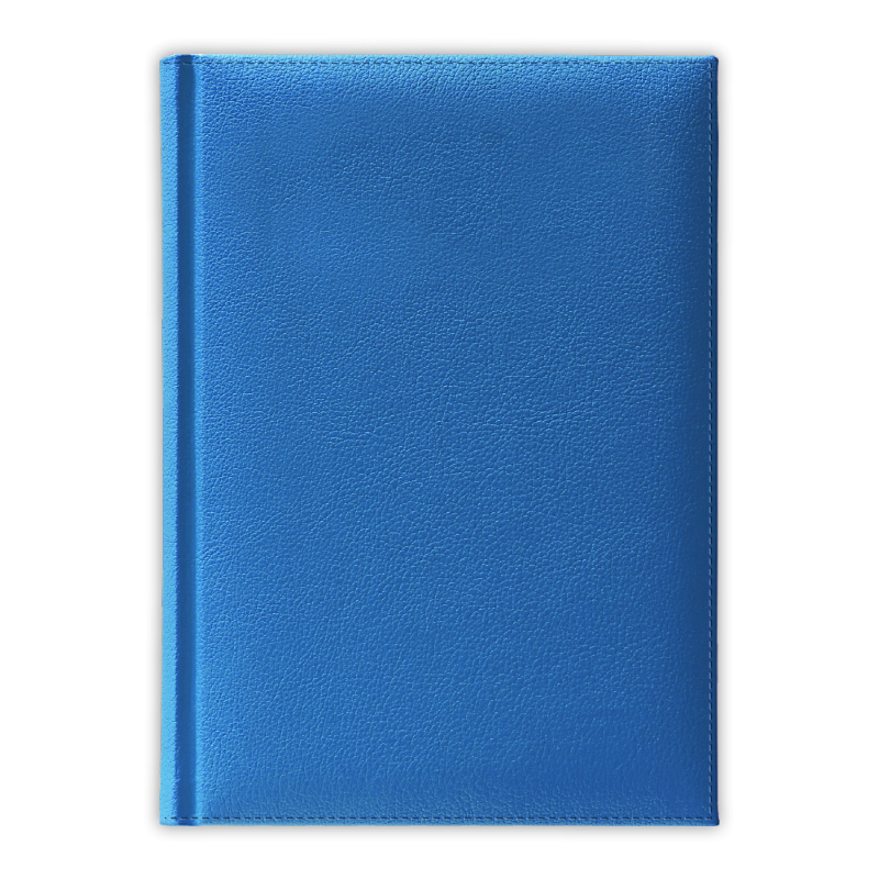 Ежедневник датированный V52 14,5x20,5 см PLAZA голубой без среза